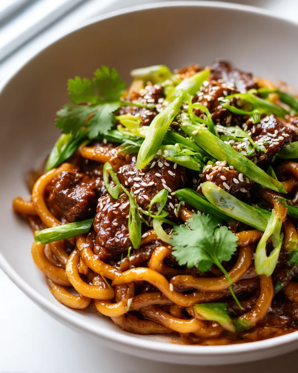 Incredible Korean Beef Noodles: Ultimate Flavor Recipe!