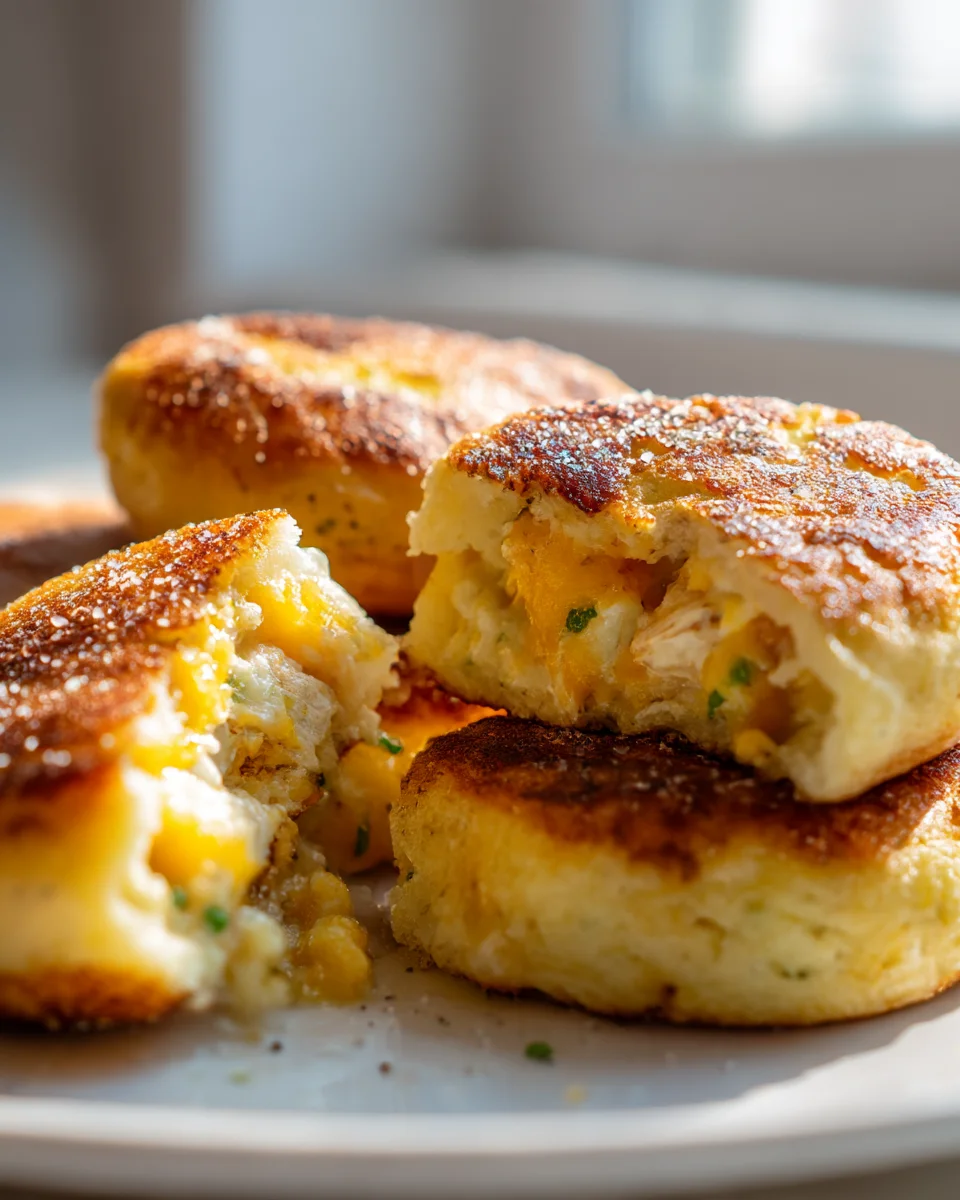 Quick & Easy Stuffed Potato Cakes Recipe - Delicious!