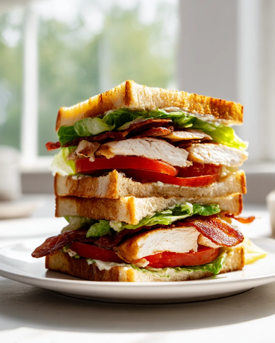 Classic Chicken Club Sandwich: Quick & Delicious Recipe