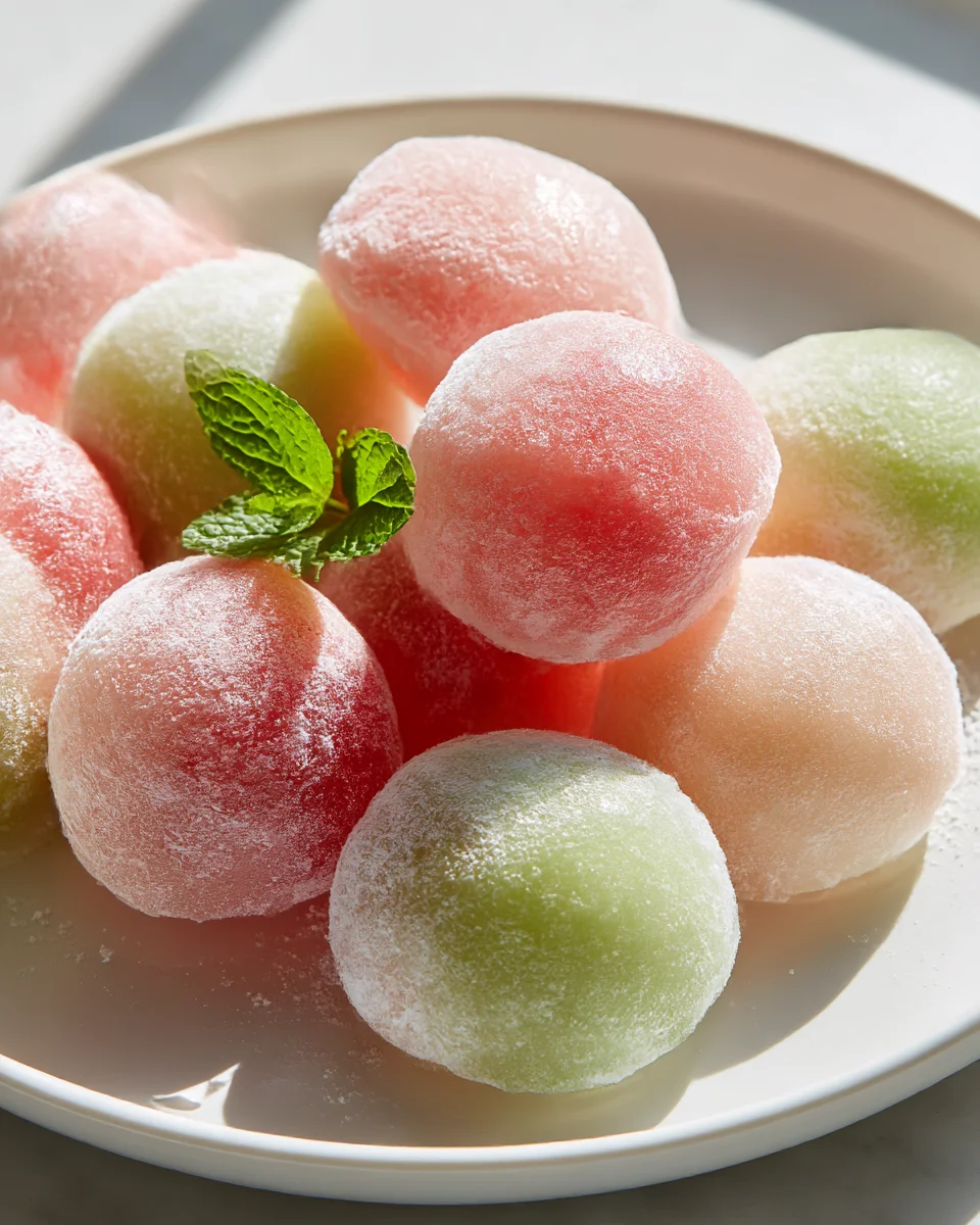 Watermelon Mochi: Refreshing, Sweet & Easy Japanese Dessert