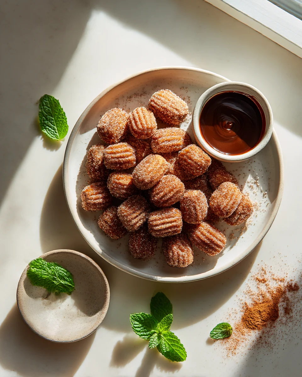 Delicious Baked Churro Bites Recipe - Easy & Sweet Treat