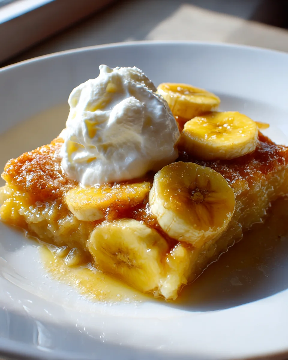 Delicious Southern Banana Cobbler Recipe - Easy Dessert!