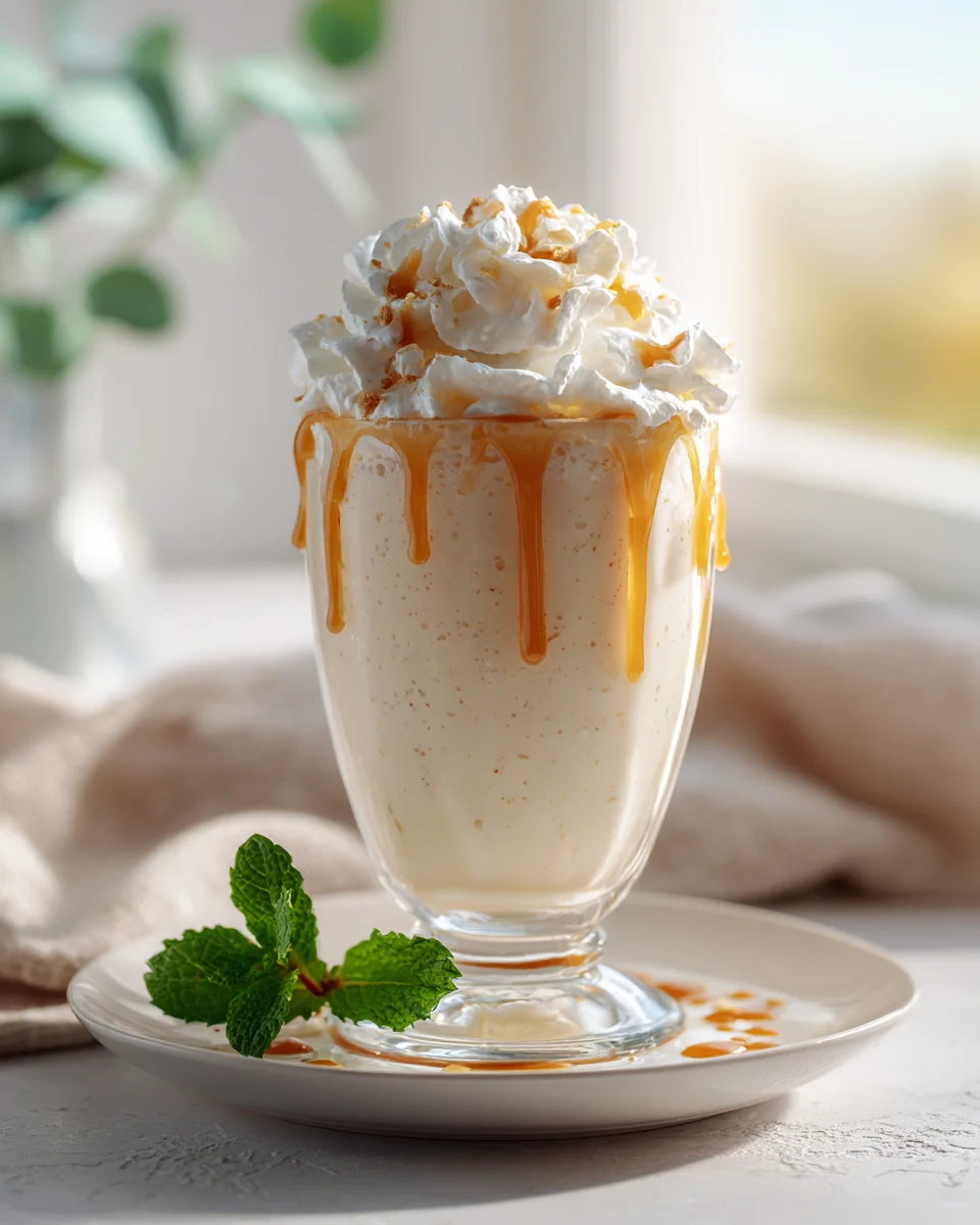 Best Creamy Vanilla Milkshake: Whipped Cream Perfection