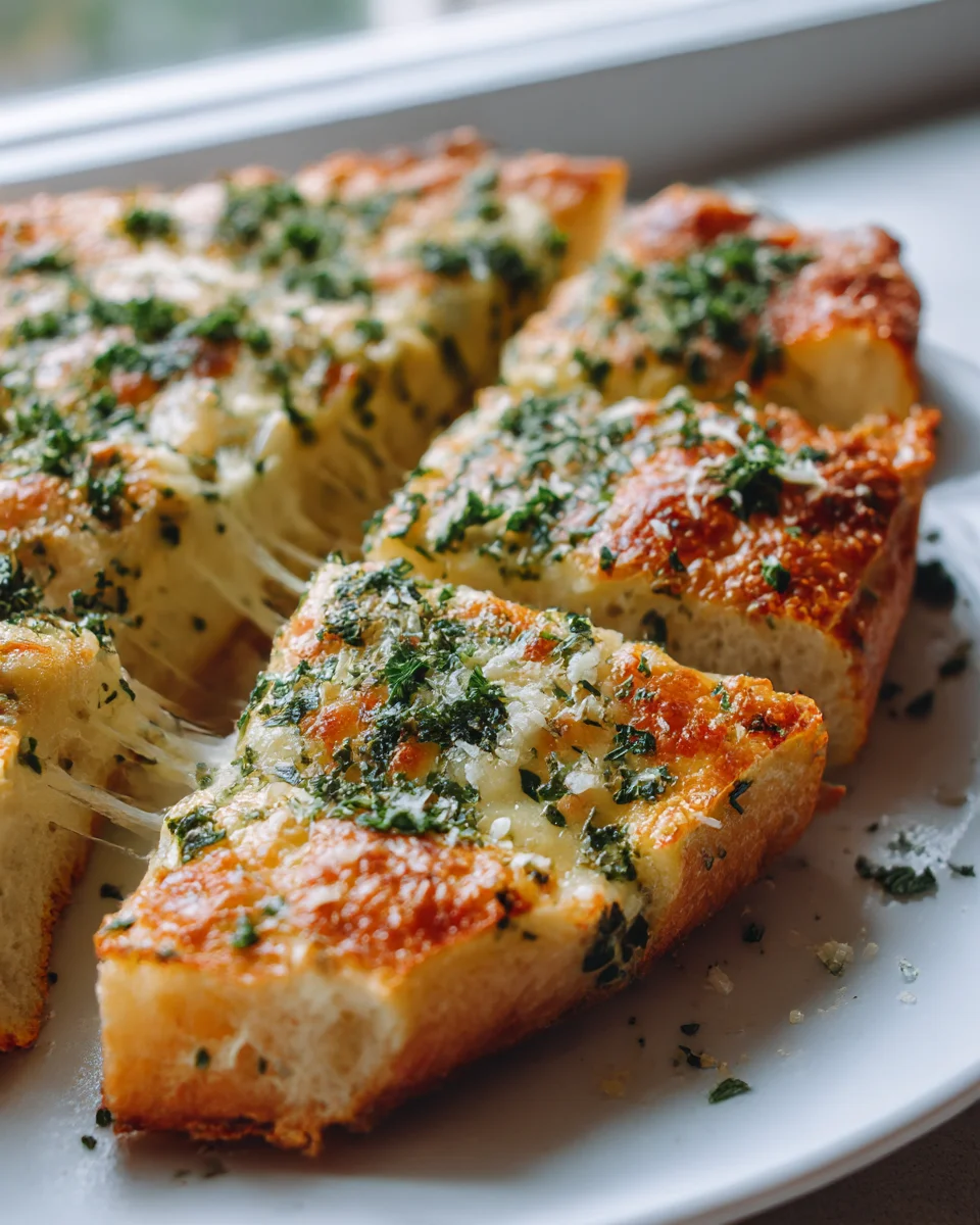 Ultimate Cheesy Garlic Bread: Oven-Baked & Make-Ahead!