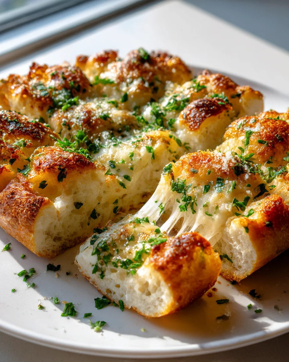 Ultimate Cheesy Garlic Bread: Oven-Baked & Make-Ahead!