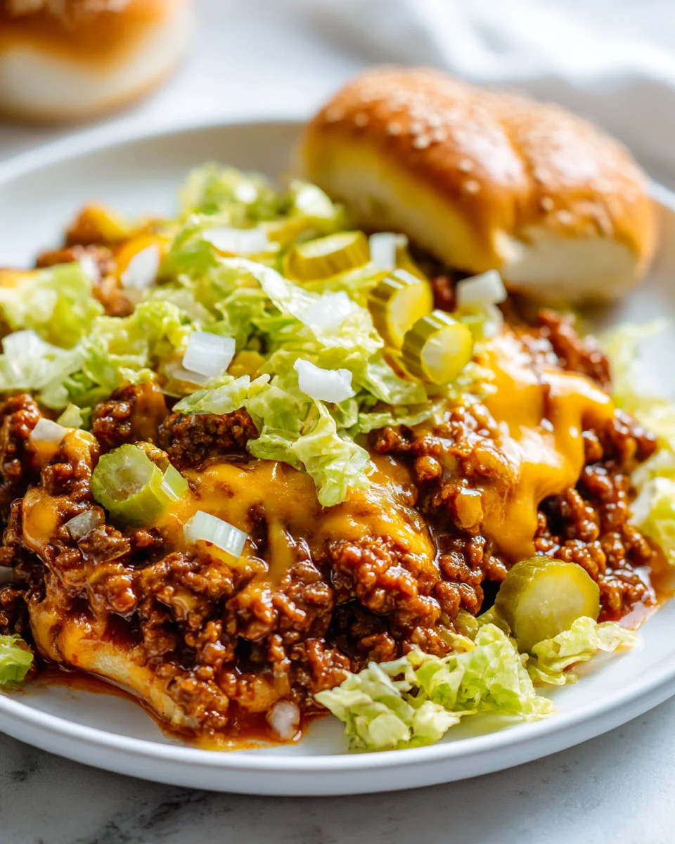 Craving Big Mac? Try Our Sloppy Joe Skillet (Beef!)