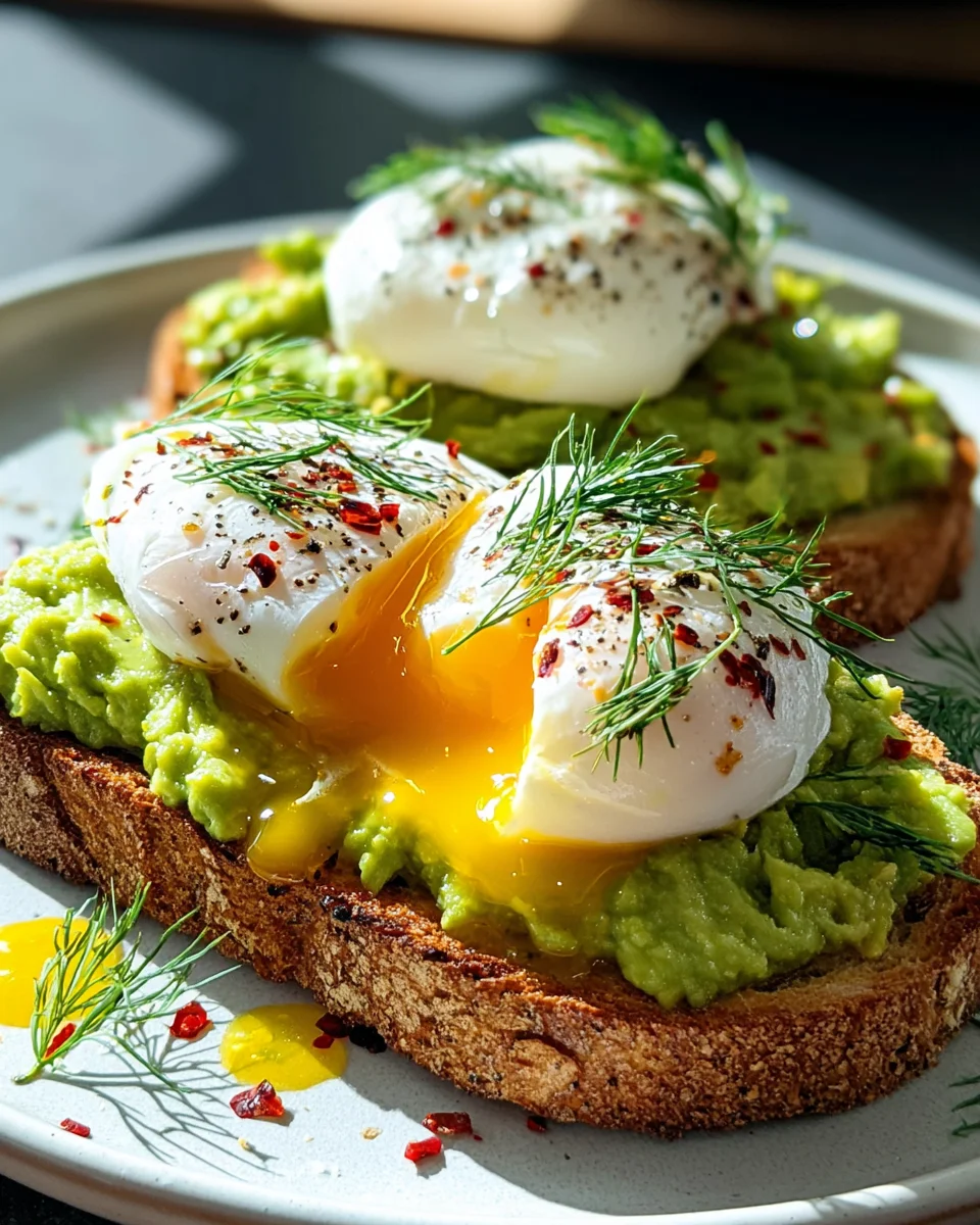 Avocado Toast with Poached Egg: A Healthy & Nutritious Meal
