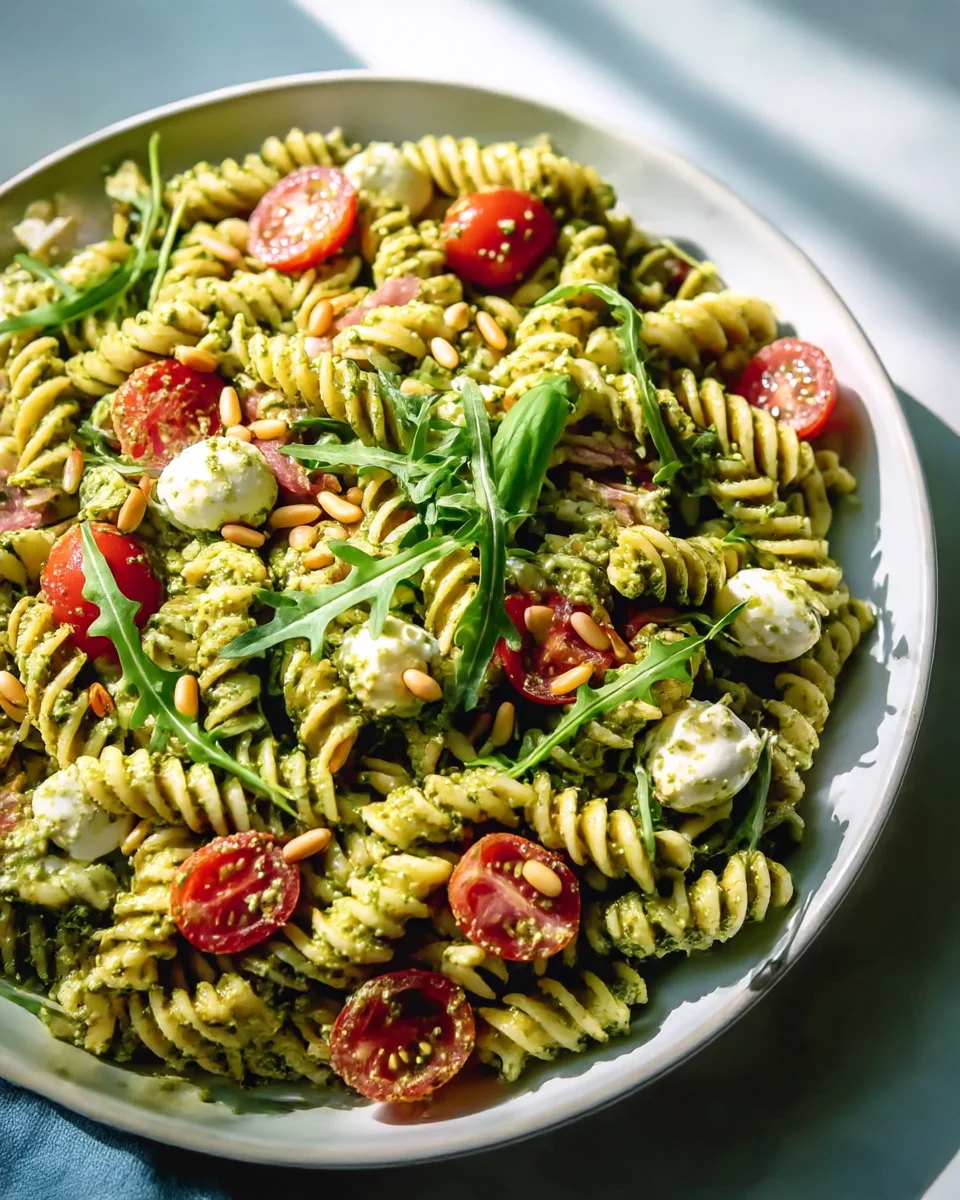 Delicious Quick Non-alcoholic Antipasto Pesto Pasta Salad