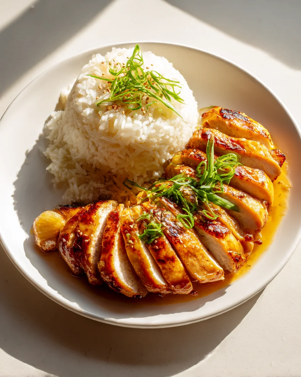 Hawaiian Chicken With Coconut Rice: Easy Tropical Dinner
