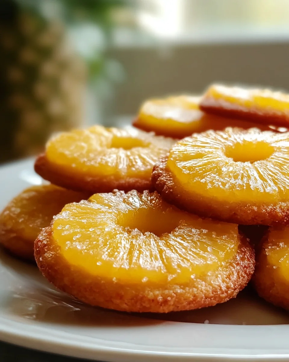 Delicious Pineapple Upside Down Sugar Cookies Recipe!