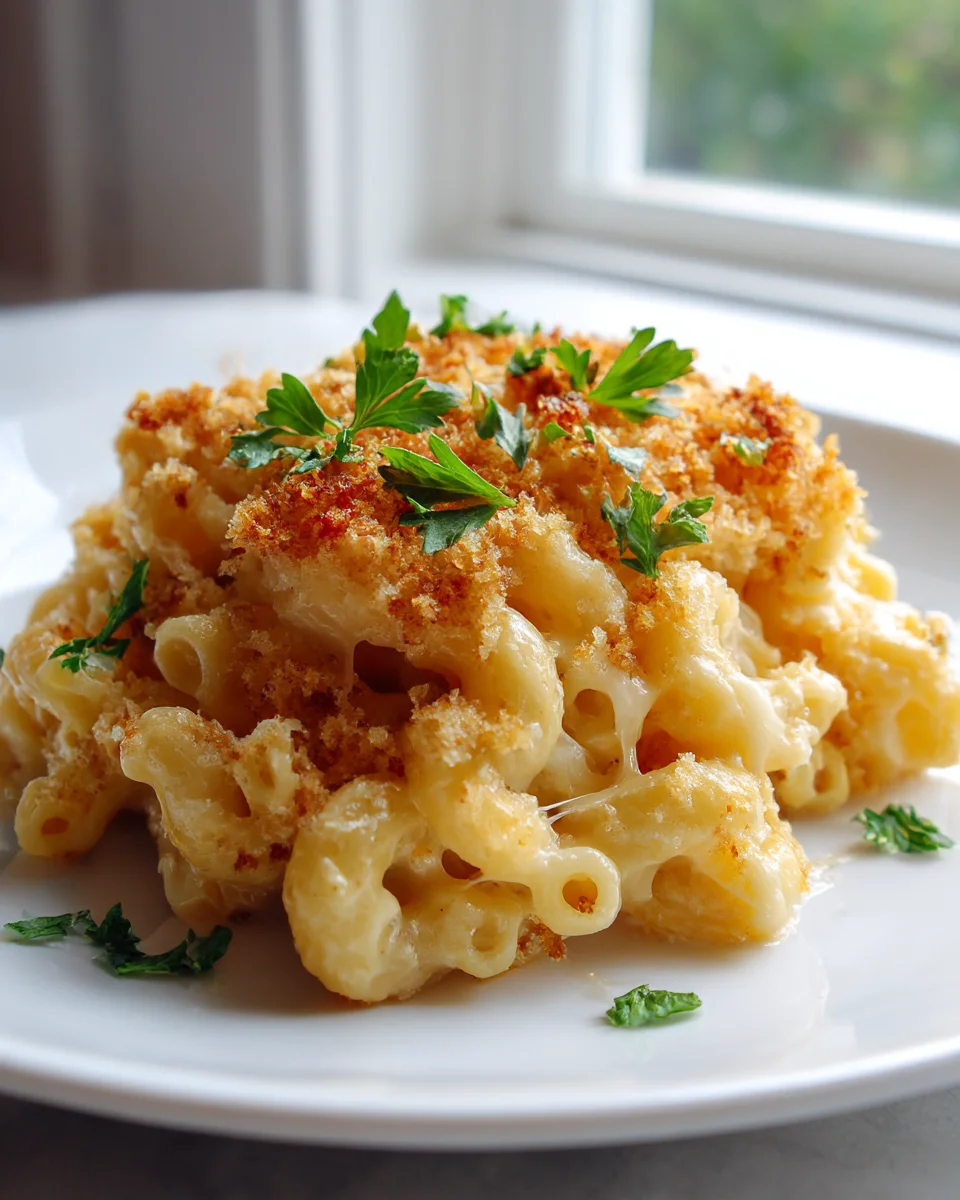 Creamy Baked Macaroni and Cheese - Ultimate Comfort Food Recipe
