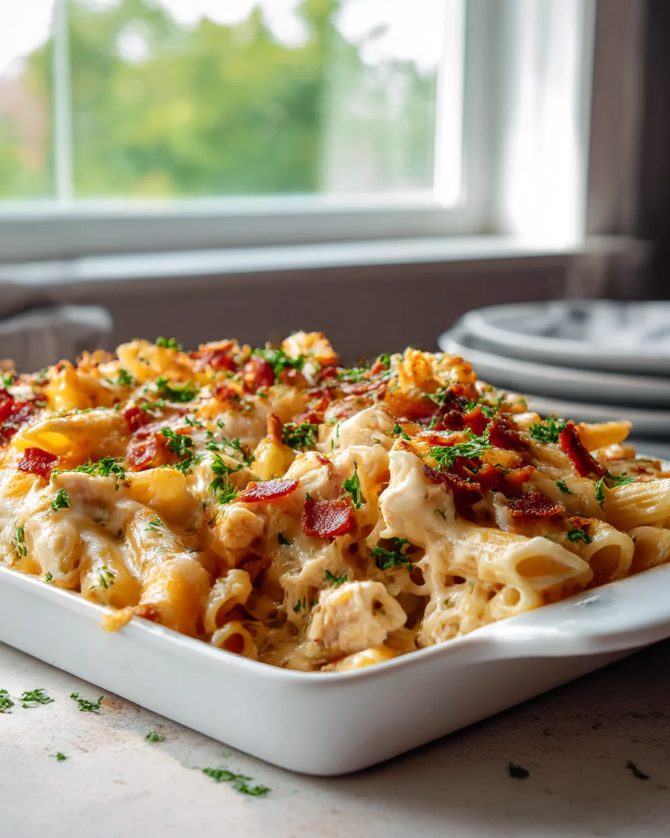 Crack Chicken Baked Ziti: Cheesy, Creamy, Unforgettable!