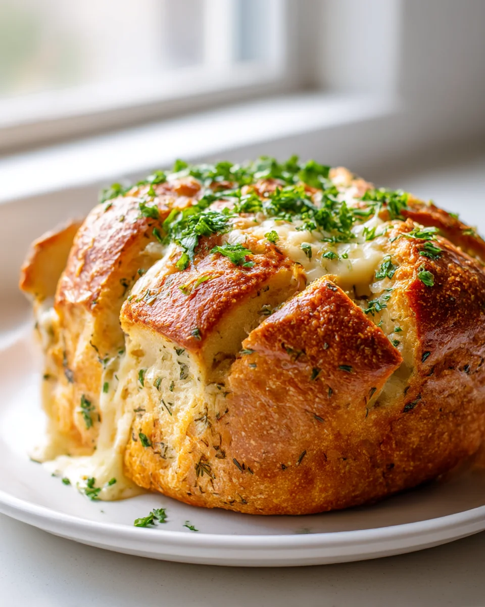 Italian Herb & Cheese Bread: Golden, Cheesy, Flavorful Loaf