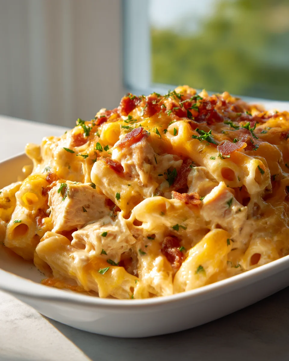 Crack Chicken Baked Ziti: Cheesy, Creamy, Unforgettable!