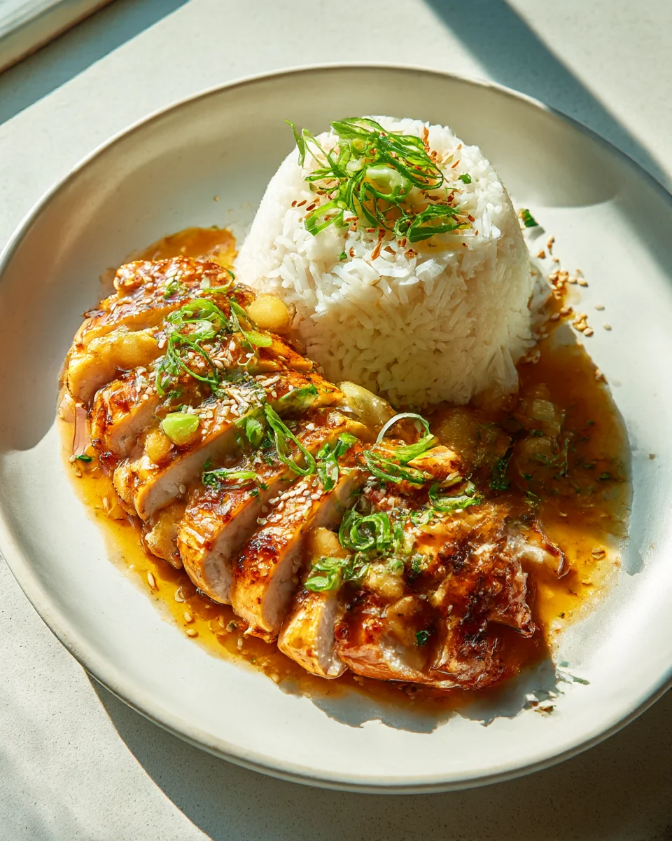 Hawaiian Chicken With Coconut Rice: Easy Tropical Dinner