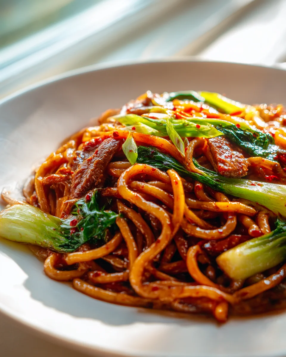 Spicy Szechuan Beef Lo Mein Recipe: Bold & Fiery Noodles