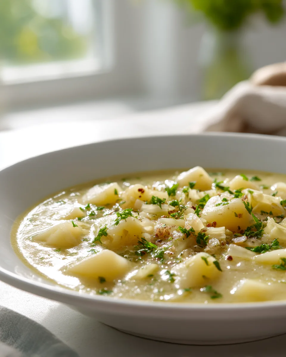 Hearty Creamy Cabbage & Potato Soup: A Cozy Comfort Meal