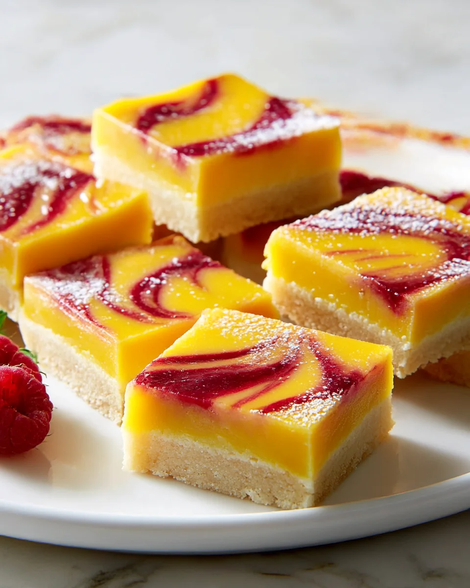 Easy Raspberry Mango Bars Recipe: Irresistible Fruity Treat!