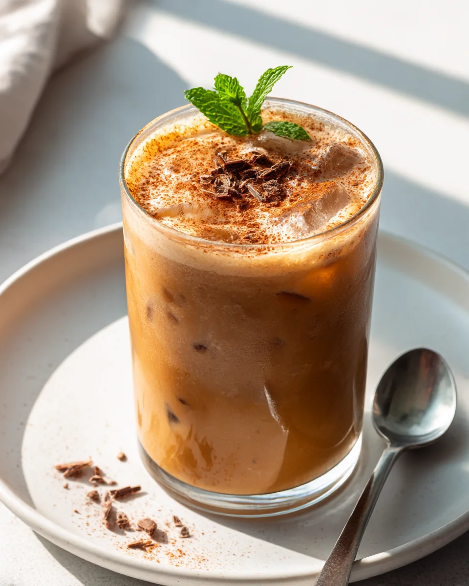 Iced Chocolate Almondmilk Shaken Espresso Recipe Delight!