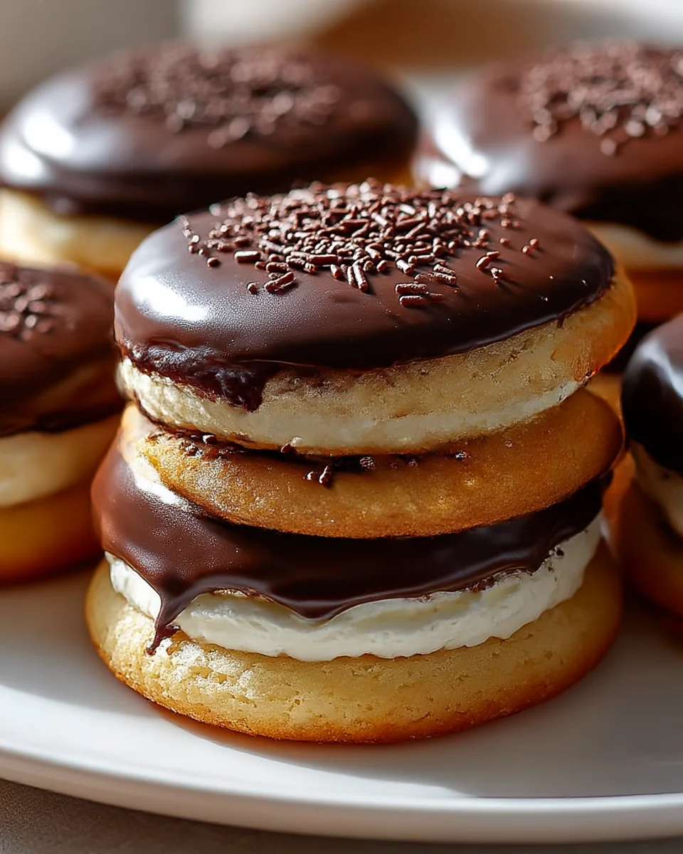 Irresistible Boston Cream Pie Cookies Recipe You'll Love!