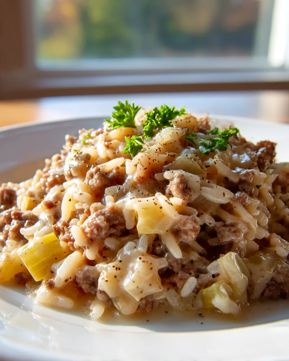 Flavorful Beef Jailhouse Rice: Quick & Savory Meal