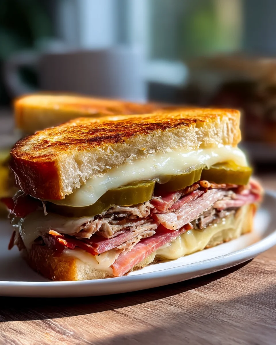 Crispy Cubano Sandwich: Easy Pressed Perfection At Home