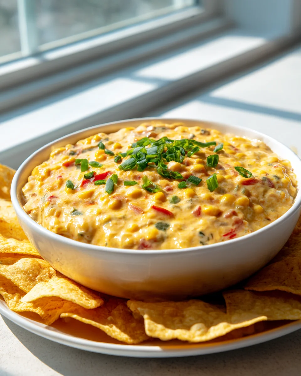 Zesty Southwest Corn Dip Recipe: Easy Party Appetizer!