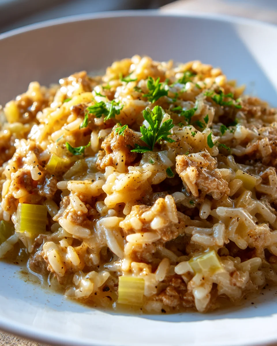 Flavorful Beef Jailhouse Rice: Quick & Savory Meal