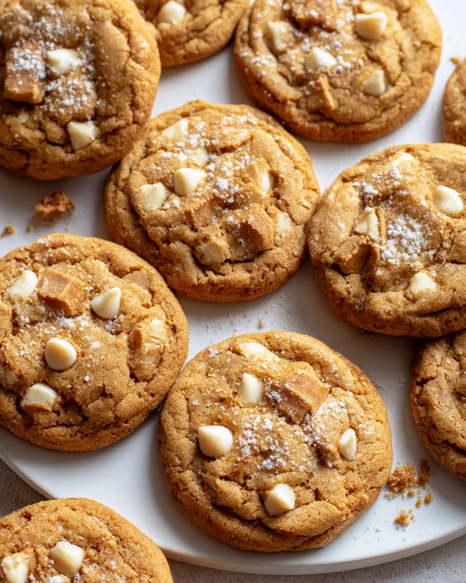 Best Biscoff Cookie Butter White Chocolate Chip Cookies