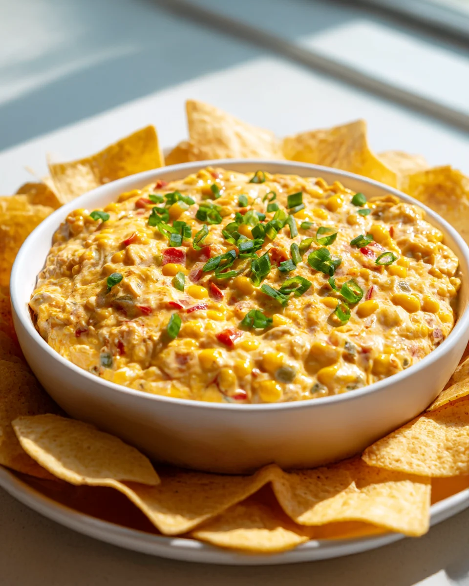 Zesty Southwest Corn Dip Recipe: Easy Party Appetizer!