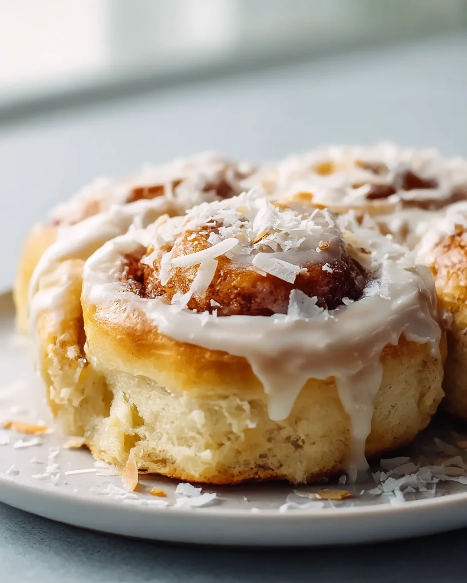 Irresistible Coconut Cream Cinnamon Rolls Recipe You’ll Love!
