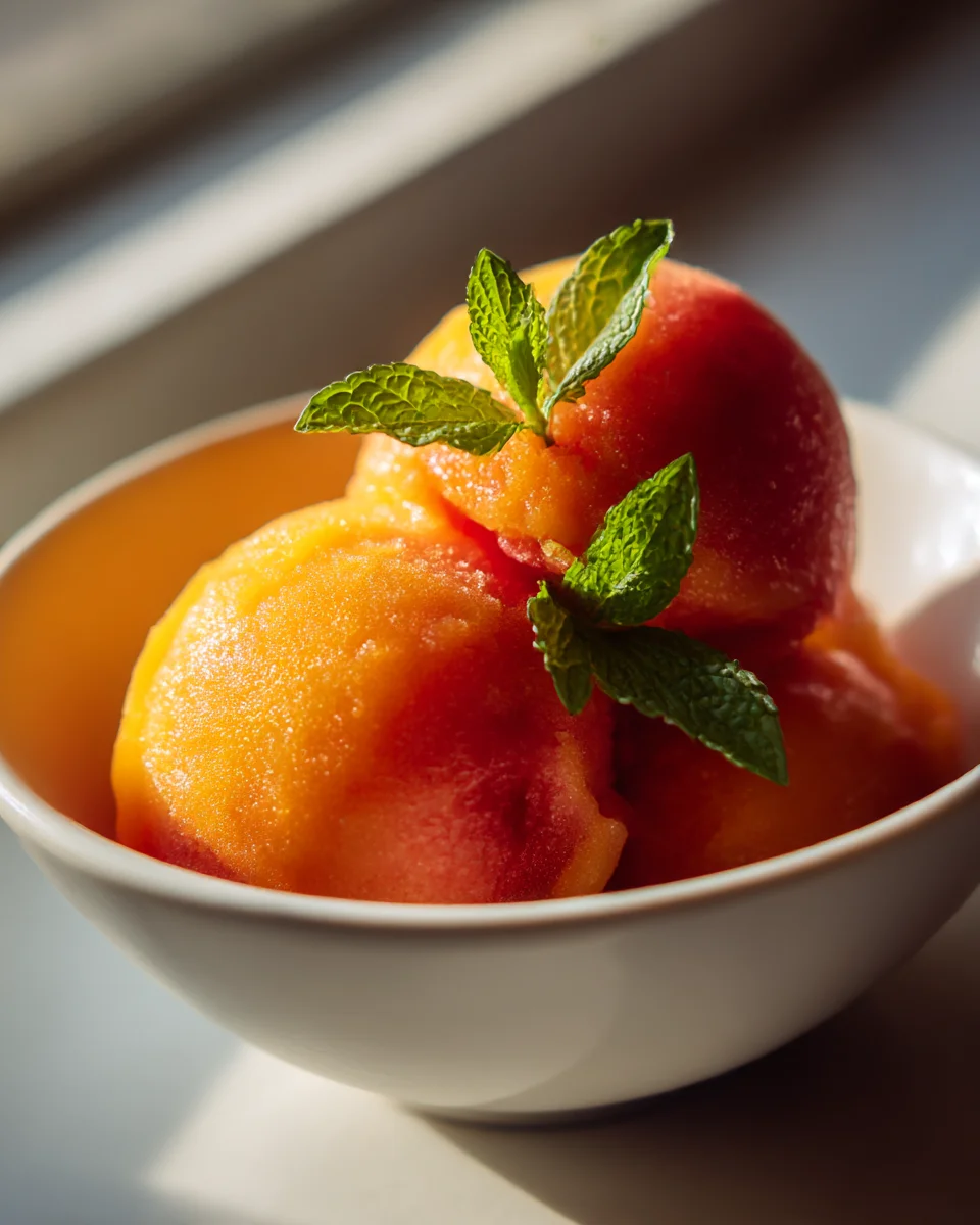 Ultimate Mango Strawberry Sorbet Recipe for Summer Bliss
