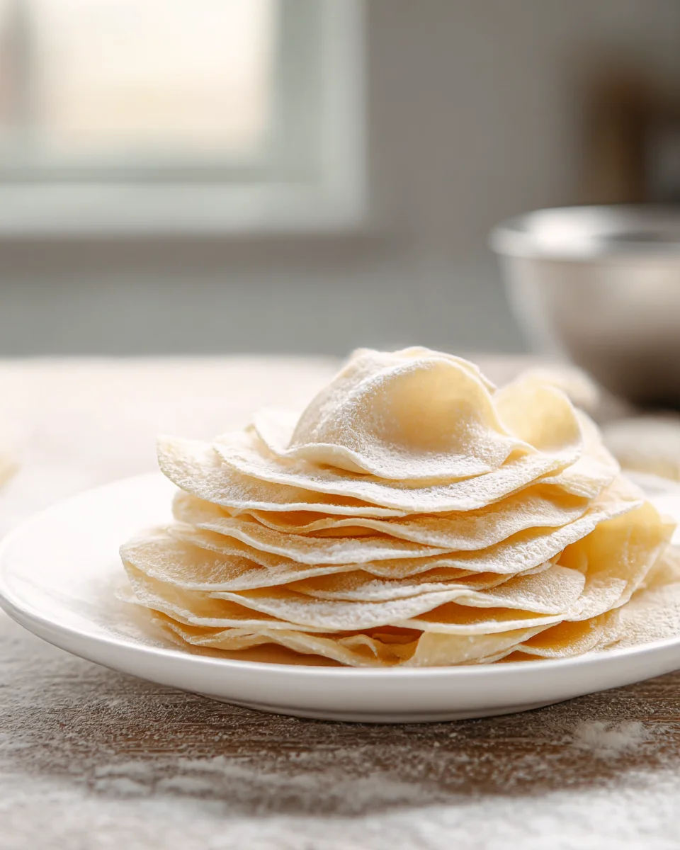 Easy Homemade Wonton Wrappers Recipe from Scratch Today!