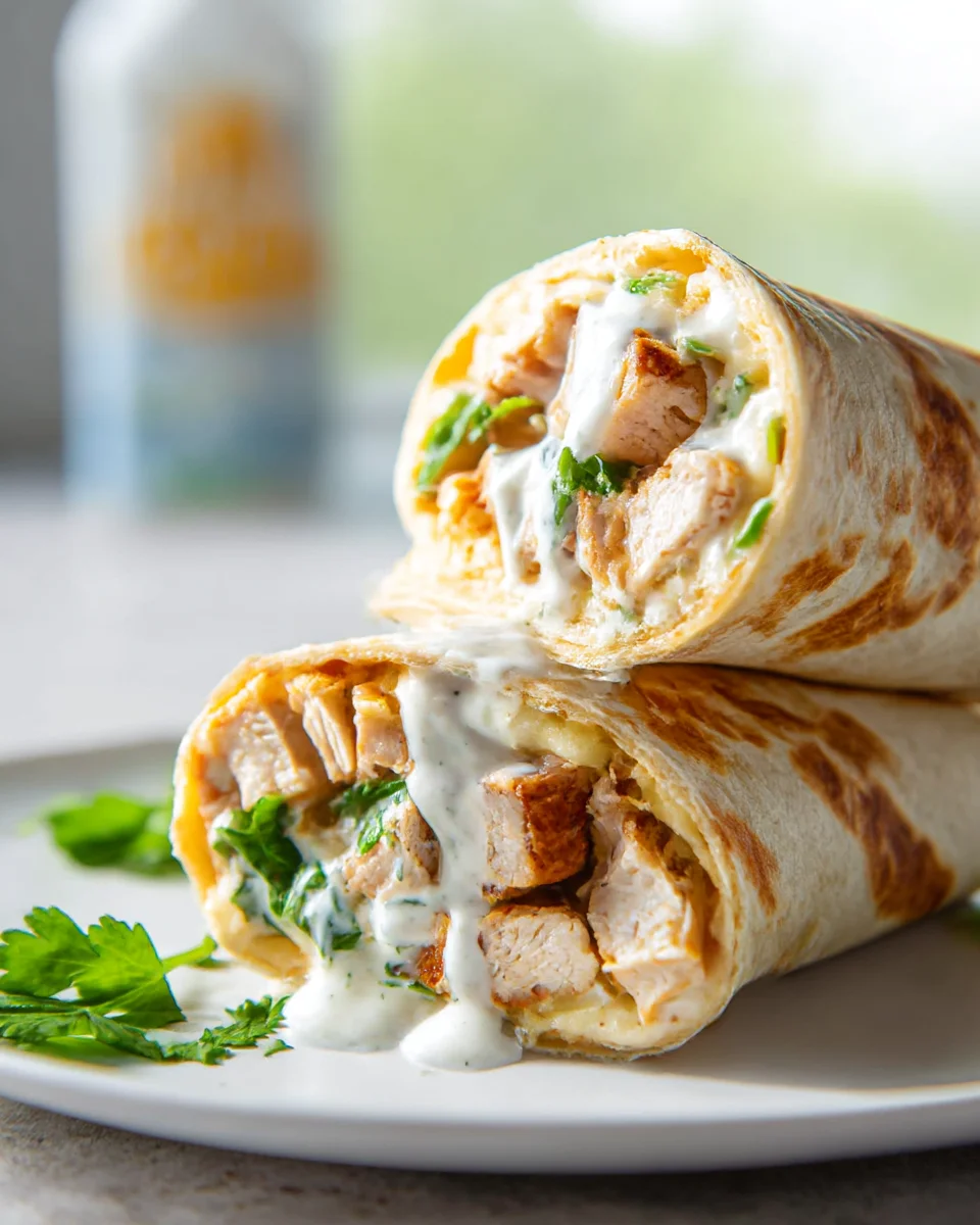 Delicious Chicken Ranch Wraps Recipe for Quick Meals