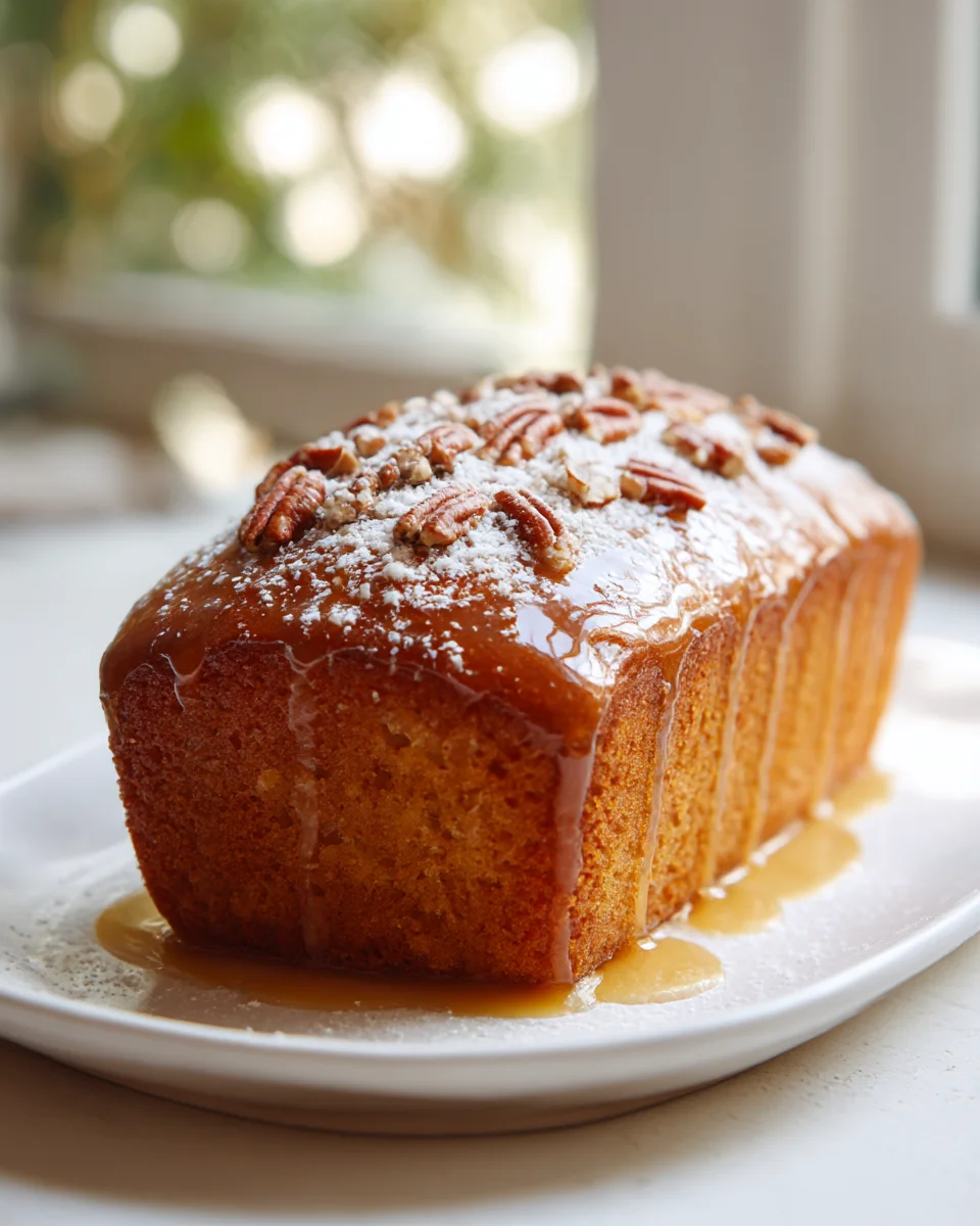 Brown Butter Maple Donut Cake Loaf: Your New Favorite Dessert!