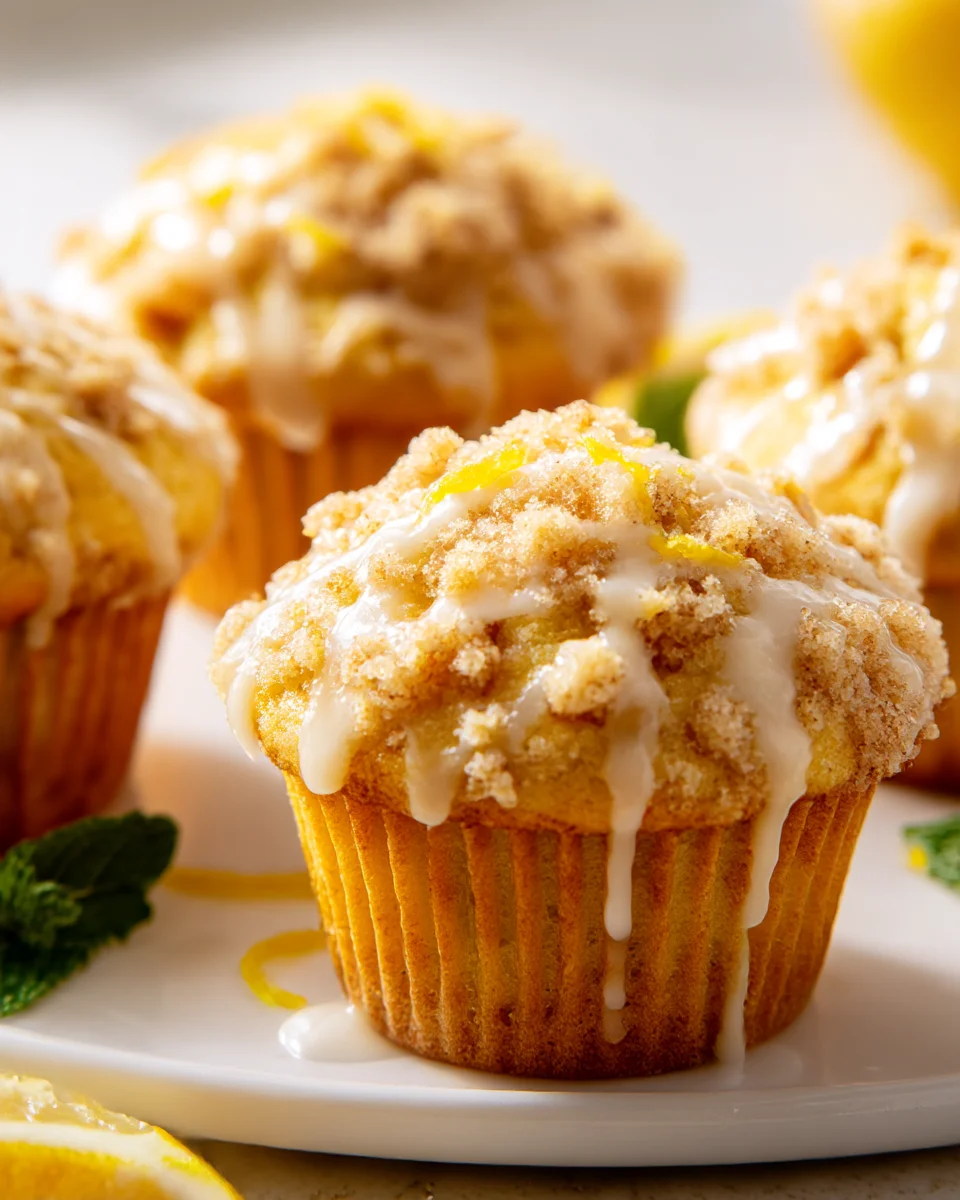 Delicious Lemon Crumb Muffins Recipe for Bright Mornings