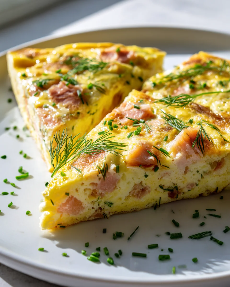 Delicious Smoked Salmon and Dill Frittata Recipe to Try
