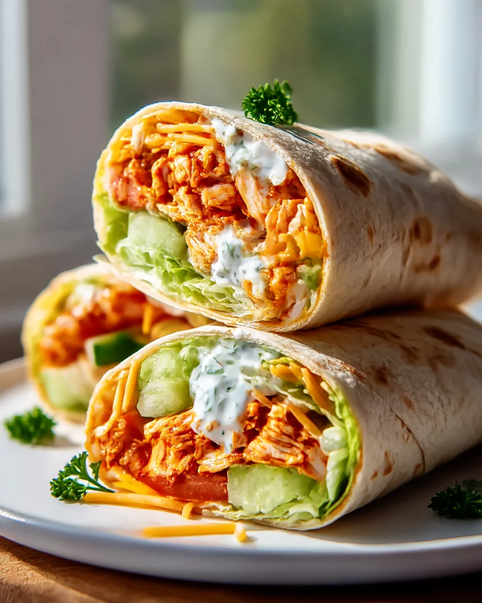 Spicy Buffalo Chicken Wraps Recipe for Easy Weeknight Meals
