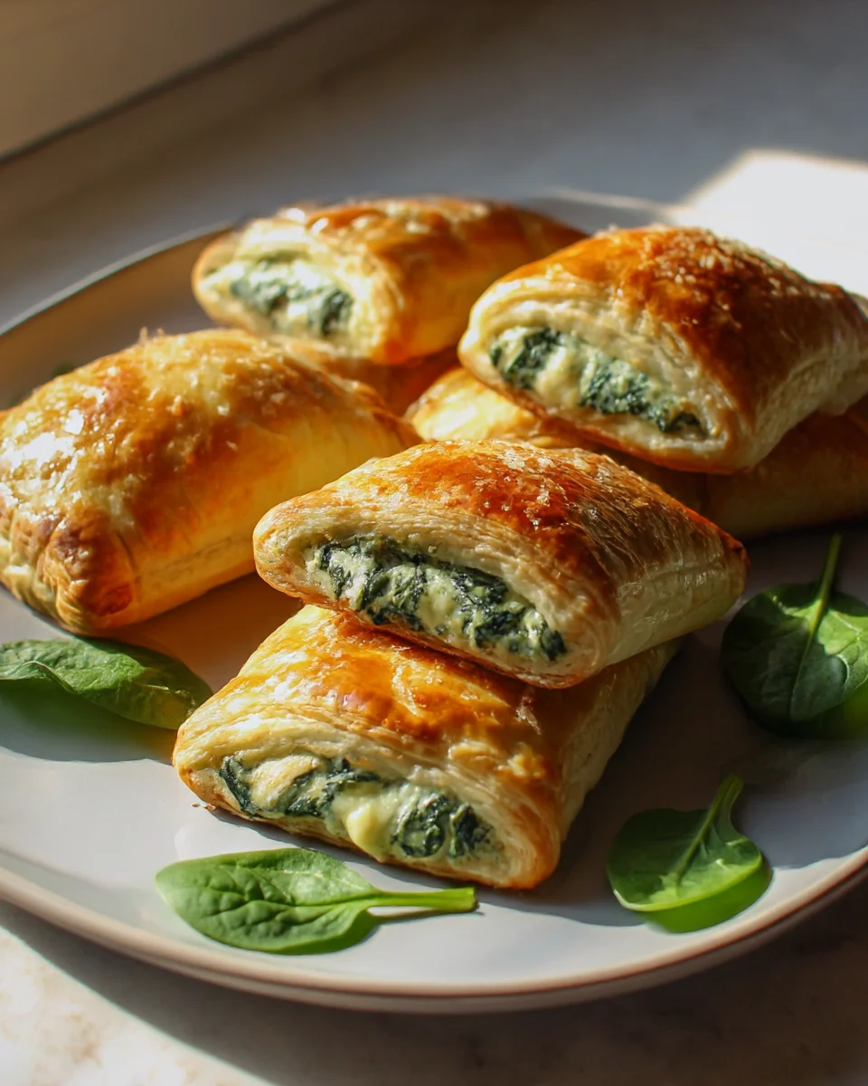 Mediterranean Spinach Stuffed Pastry: Irresistibly Delicious!