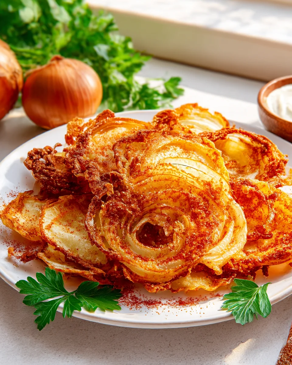 Crispy Onion Ring Chips Recipe: Deliciously Crunchy Snack!