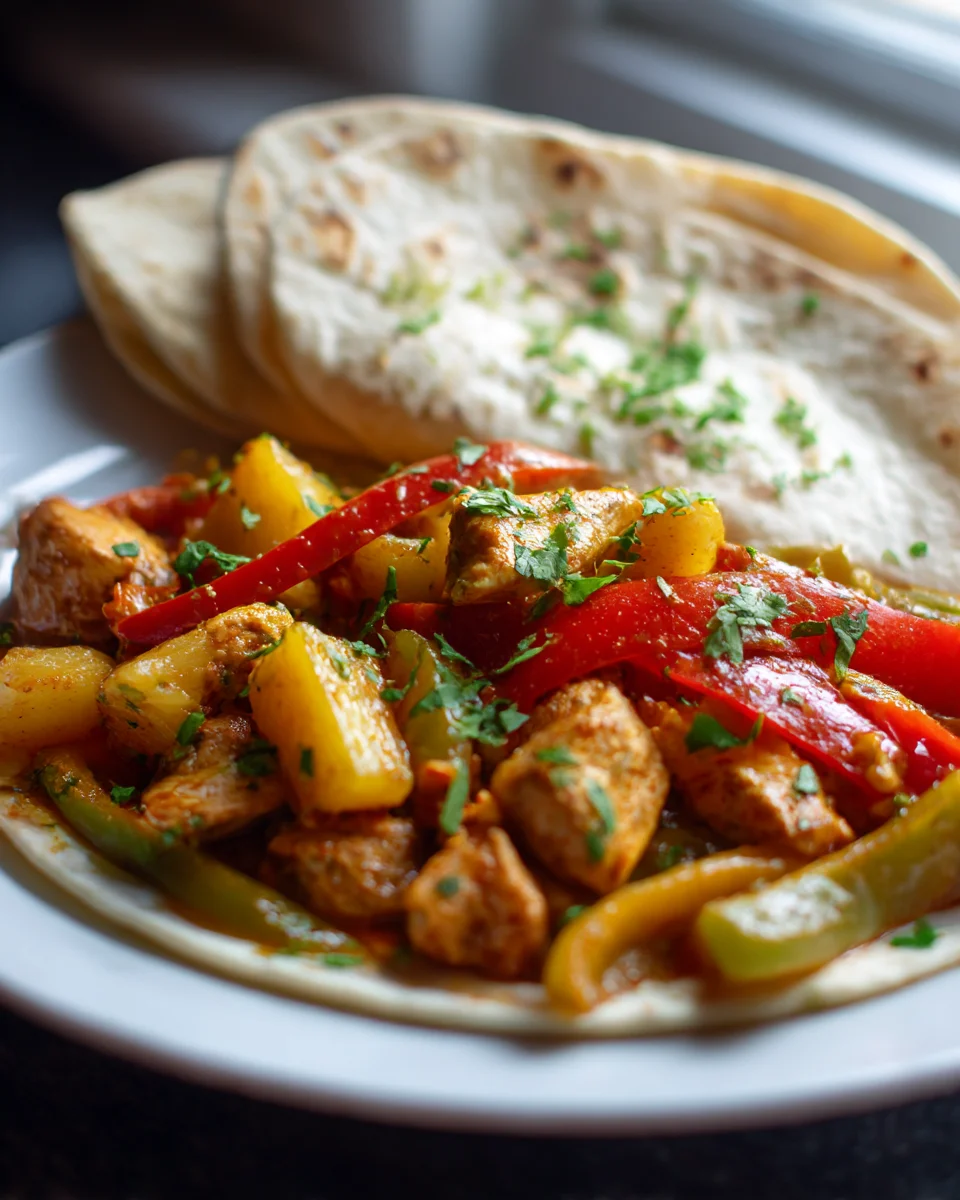 Crockpot Pineapple Chicken Fajitas: Easy, Flavorful Recipe!