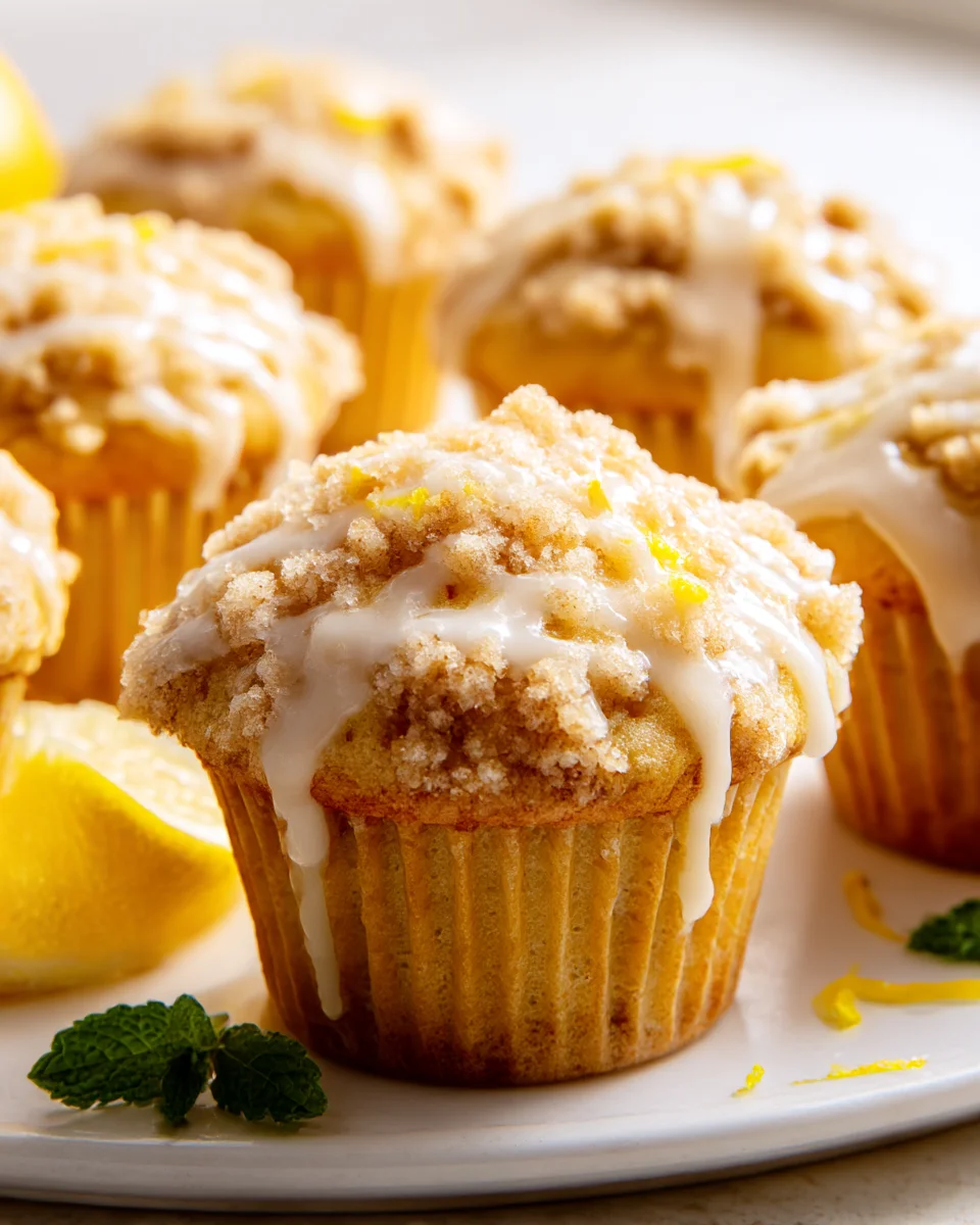 Delicious Lemon Crumb Muffins Recipe for Bright Mornings