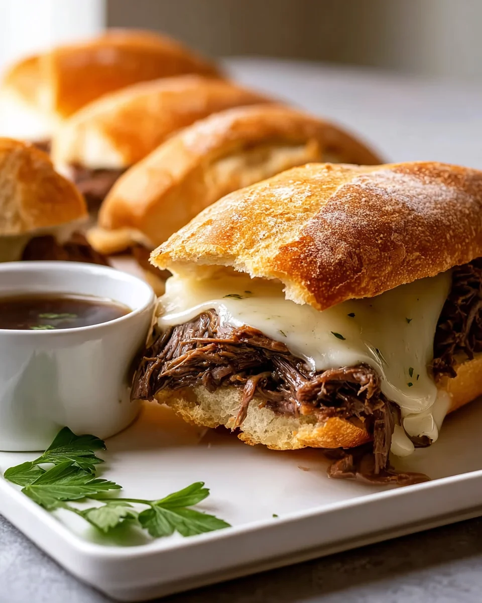 Savory Slow-Cooked Beef Dip Sandwiches