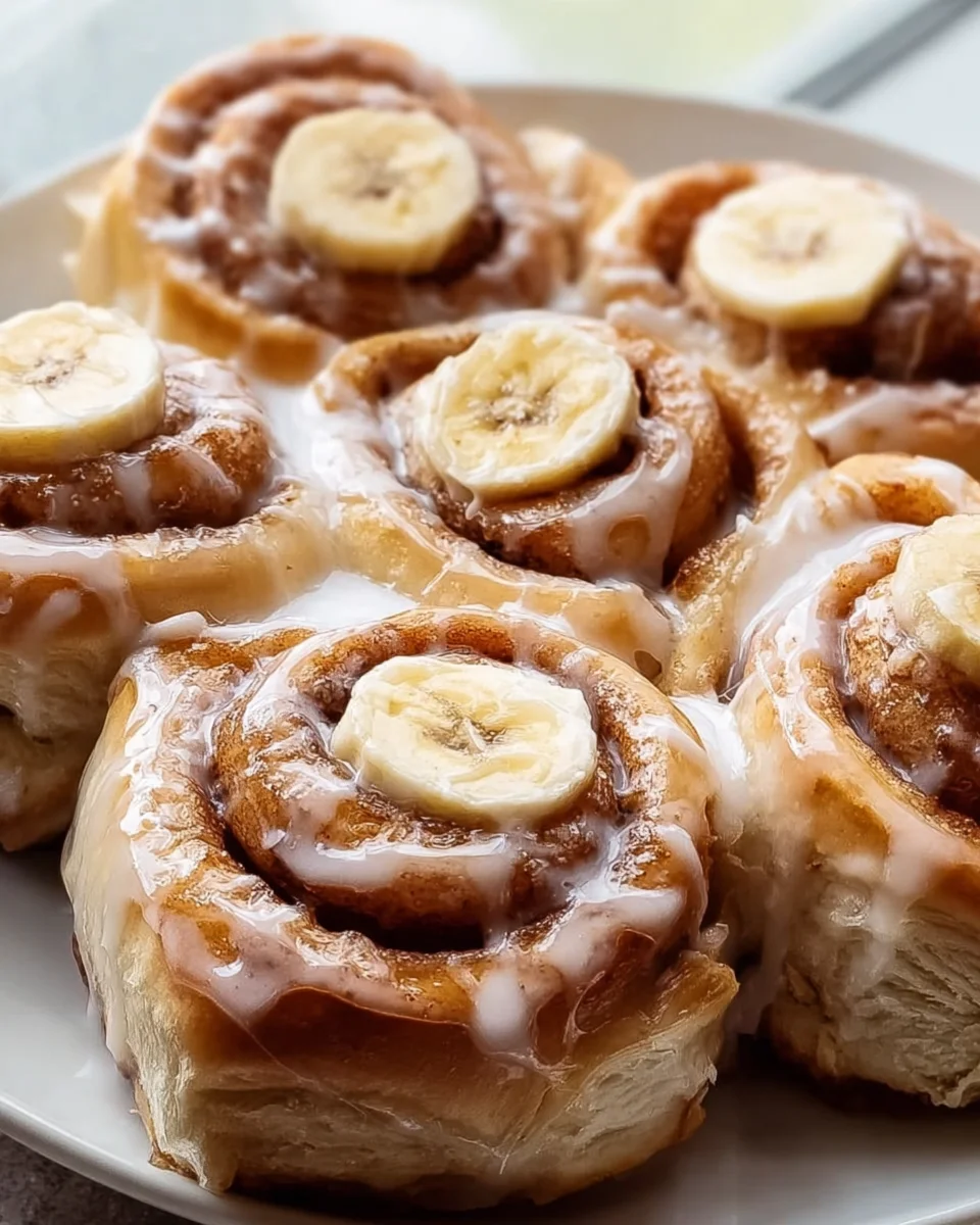 Heavenly Banana Cinnamon Swirls