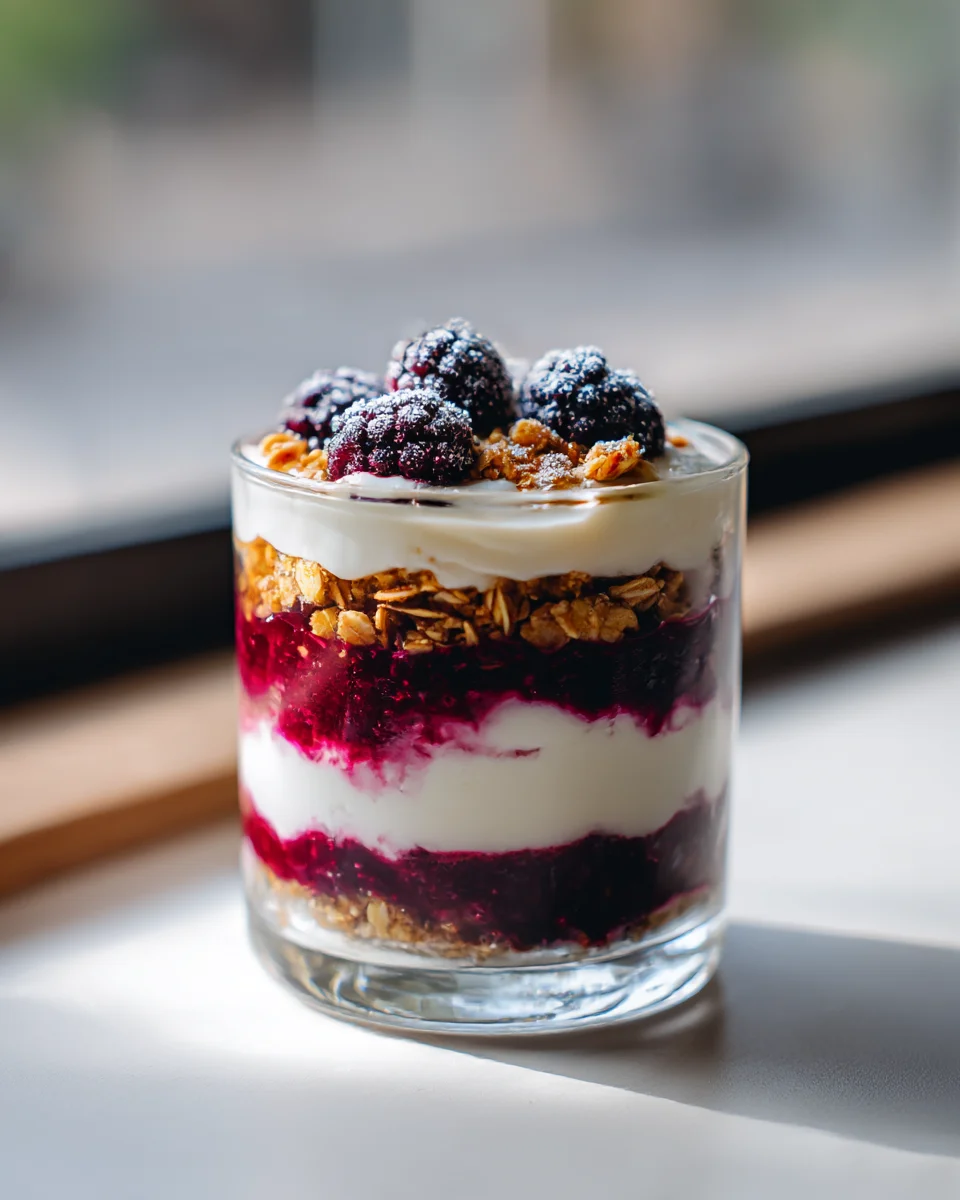 Delicious Mulberry Vanilla Parfait Recipe for Summer Treats