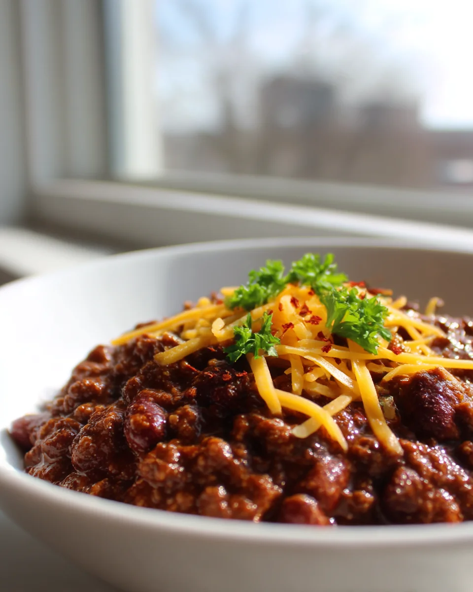Cincinnati Style Chili Recipe with Cinnamon and Cocoa Delight