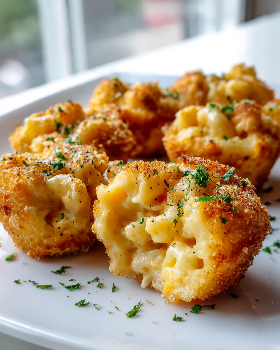 Crispy Potato Mac and Cheese Bites: Irresistibly Crunchy!