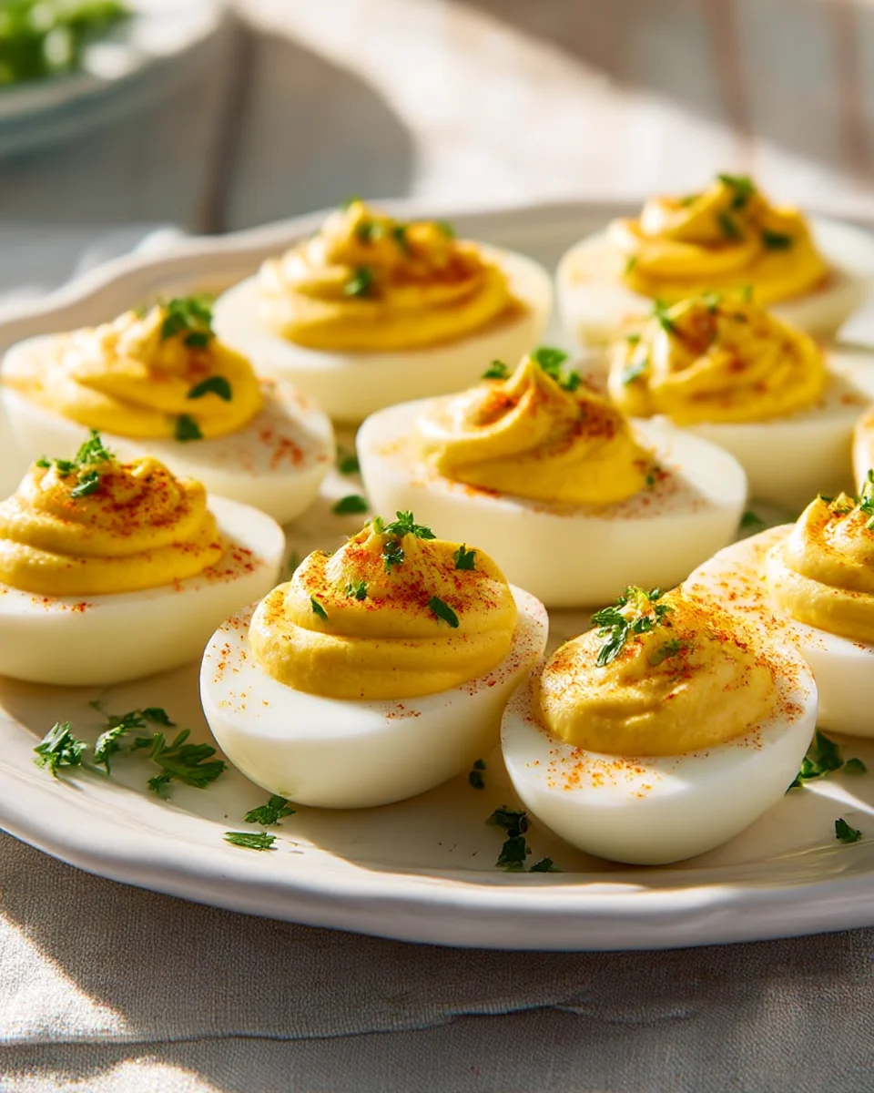 Savory Southern Deviled Eggs Delight