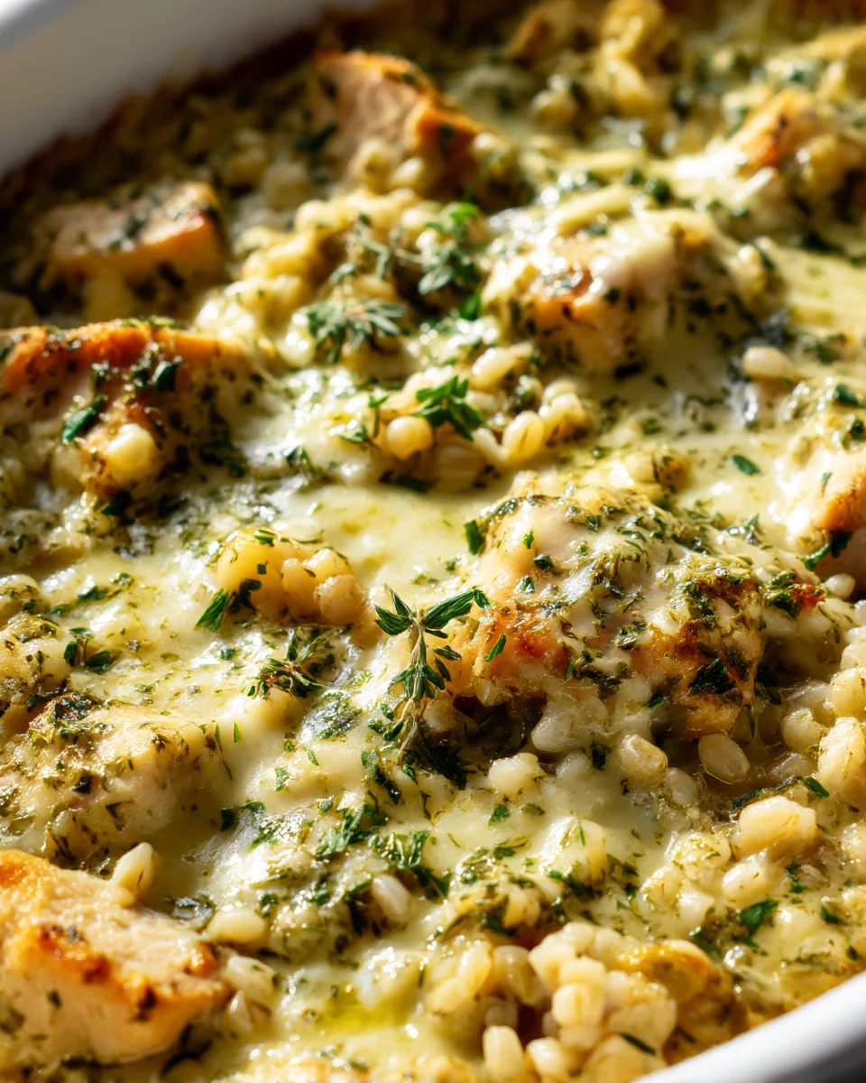Lemon Herb Turkey & Barley Bake: A Flavorful Comfort Dish