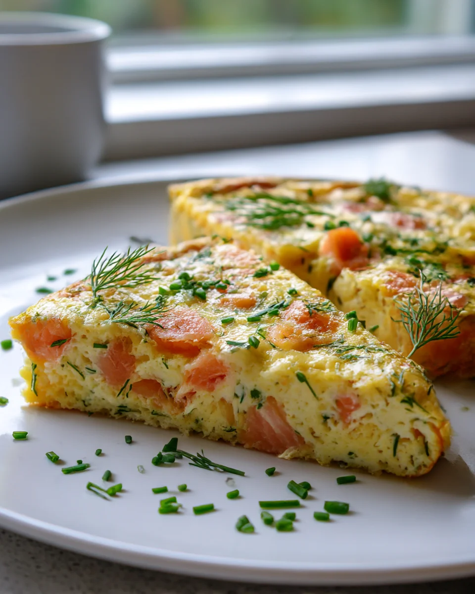 Delicious Smoked Salmon and Dill Frittata Recipe to Try